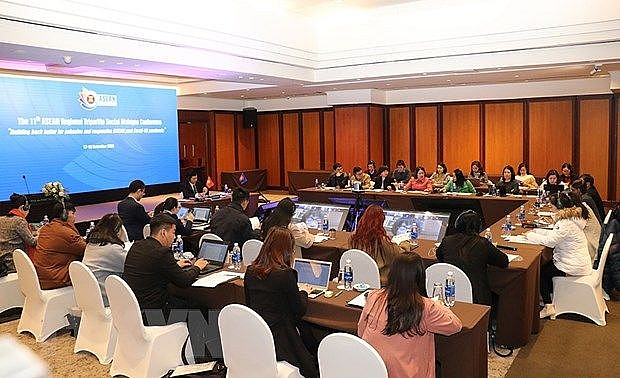 Hội nghị đối thoại xã hội ba bên khu vực ASEAN lần thứ 11. (Nguồn: TTXVN)