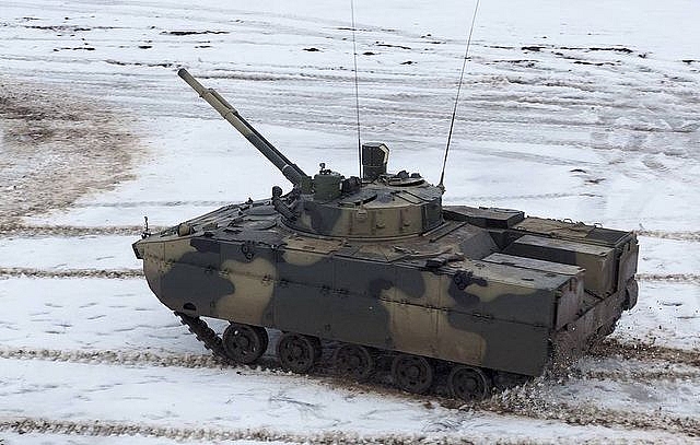 Xe thiết giáp BMD-4. (Nguồn: TASS)