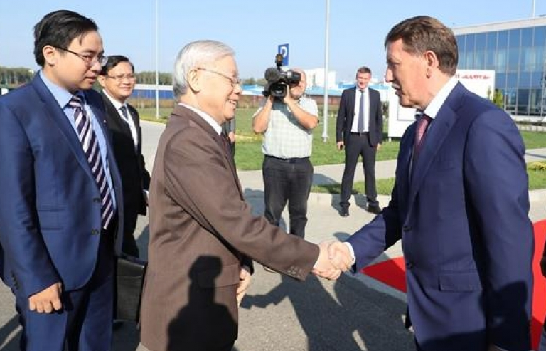 Báo chí Nga viết về quan hệ Việt - Nga nhân chuyến thăm của Tổng Bí thư Nguyễn Phú Trọng