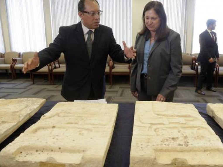Mỹ trao trả cho Guatemala cổ vật nghìn năm tuổi