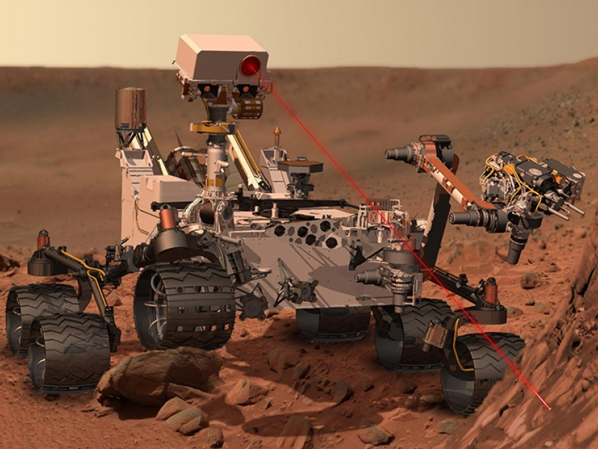 Tàu thăm dò Curiosity có thể tự bắn laser trên sao Hỏa