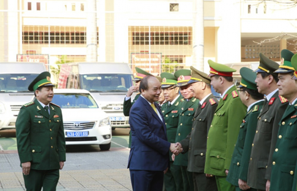 Thủ tướng chúc Tết lực lượng vũ trang TP. Đà Nẵng
