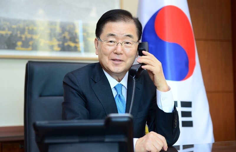 Ngoại trưởng nước này Chung Eui-yong. (Nguồn: Yonhap)