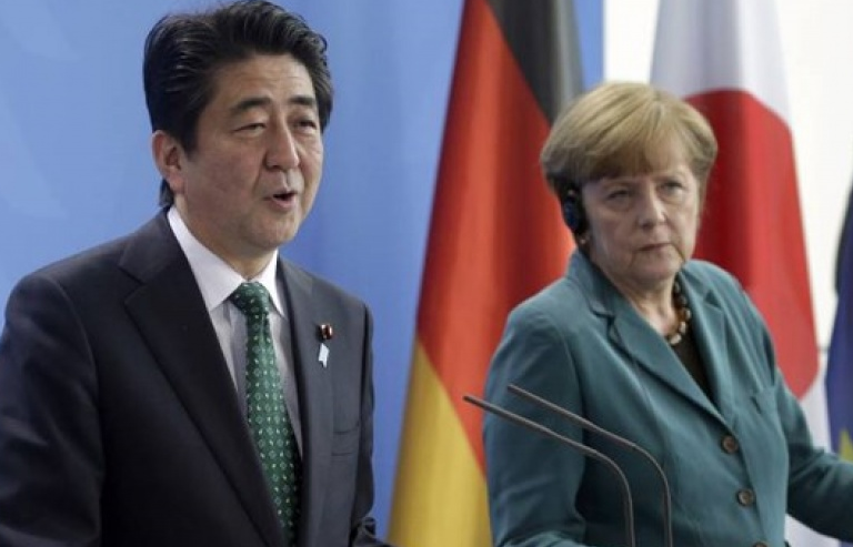 Nhật Bản và Đức cam kết bảo vệ chính sách thương mại tự do