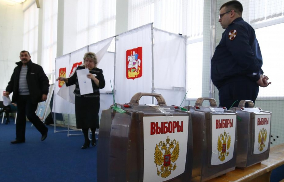 Bầu cử Tổng thống Nga: Các điểm bỏ phiếu tại Moscow mở cửa đón cử tri