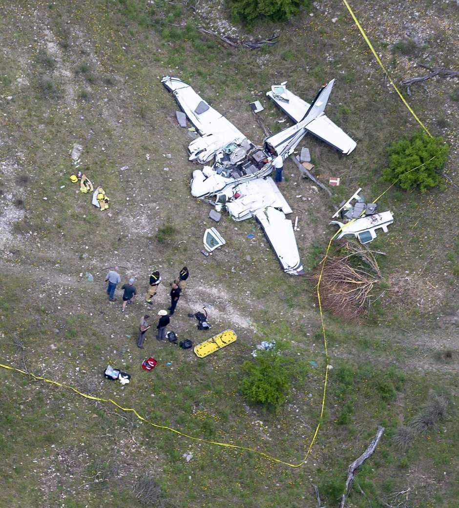 Mỹ: Rơi máy bay ở Texas, cả 6 người trên máy bay thiệt mạng