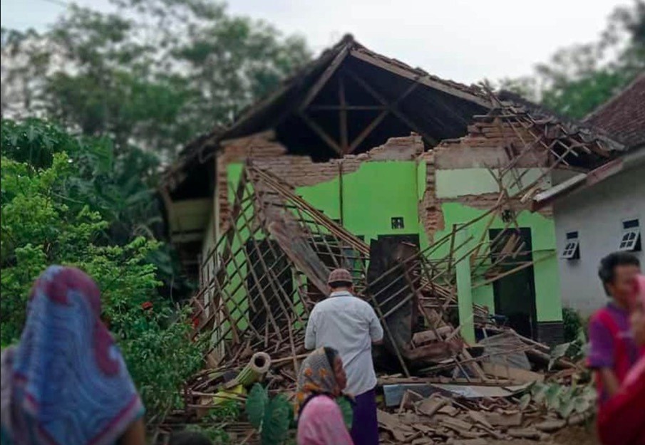 Động đất ở Indonesia. (Nguồn: Reuters)