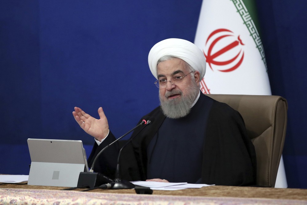 Tổng thống Iran Hassan Rouhani. (Nguồn: AP)