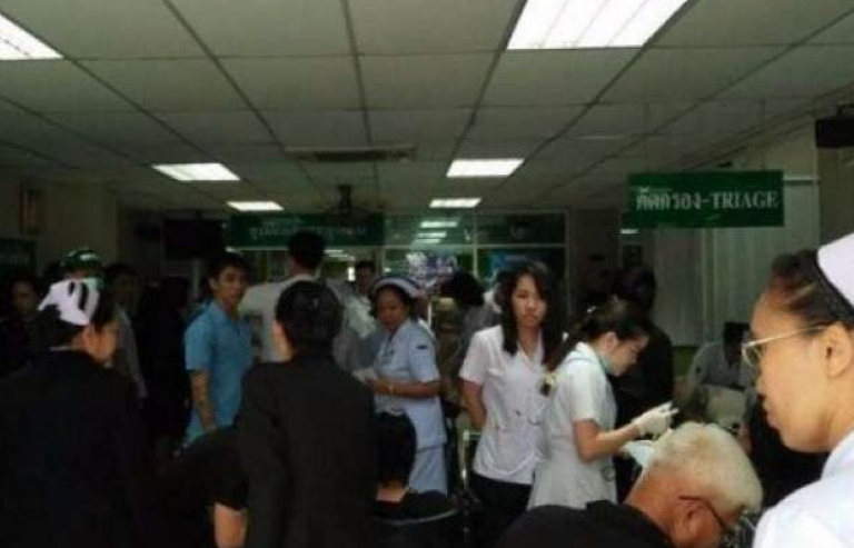 Đánh bom bệnh viện quân y ở Bangkok