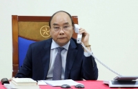 Hợp tác phòng chống dịch Covid-19: Thủ tướng Nguyễn Xuân Phúc điện đàm với Thủ tướng Nhật Bản