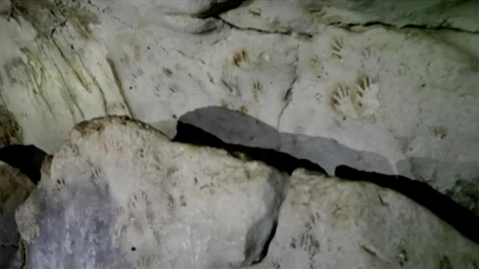 Mexico: Phát hiện 137 dấu tay linh thiêng của người Maya cổ đại trong hang động. (Nguồn: Reuters)