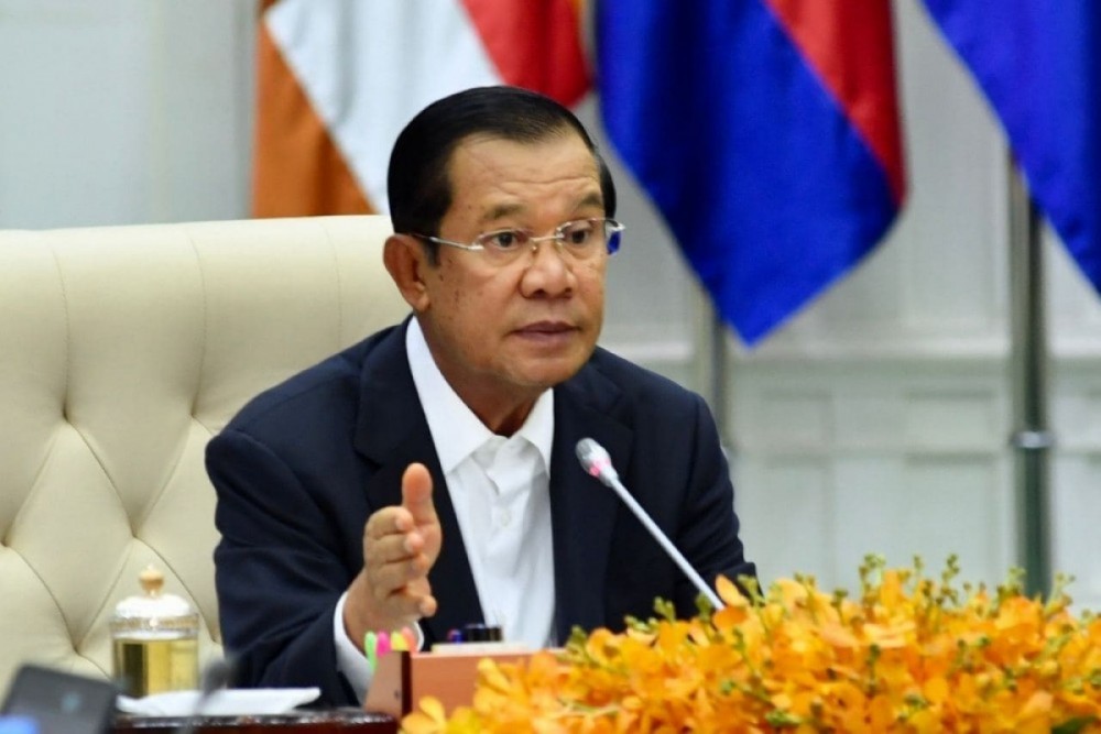 Thủ tướng Campuchia Hun Sen. (Nguồn: VOV)