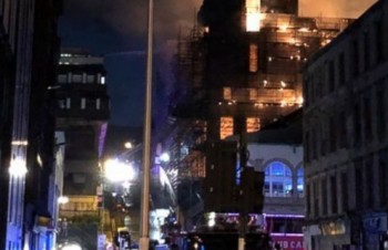 Anh: Cháy lớn tại Trường nghệ thuật Glasgow
