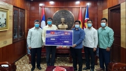 Các tỉnh của Lào hỗ trợ địa phương Việt Nam phòng, chống dịch Covid-19