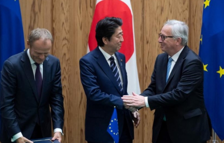 FTA Nhật Bản - EU: Thông điệp rõ ràng chống chủ nghĩa bảo hộ
