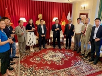 Đại sứ quán gặp gỡ Ban Chấp hành mới Hội người Việt Nam tại Ba Lan