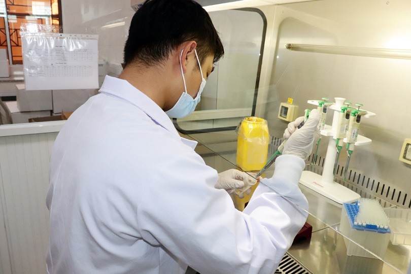 Xét nghiệm Covid-19 tại CDC Đồng Nai. (Nguồn: BYT) Xét nghiệm Covid-19 tại CDC Đồng Nai. (Nguồn: BYT)