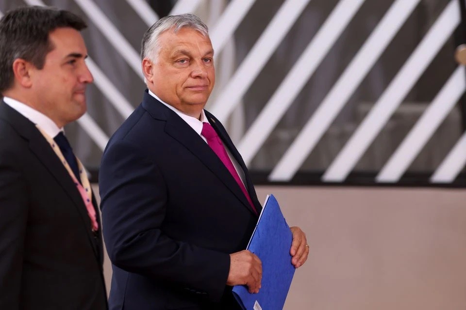 Thủ tướng Hungary chỉ vị trí EU nên đứng trong xung đột Nga-Ukraine, nói trừng phạt không thay đổi tình hình, kêu gọi đàm phán Moscow-Washington. (Nguồn: Reuters)