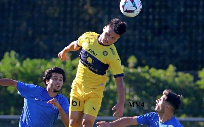 Ngôi sao Pau FC Henri Saivet: Quang Hải là cầu thủ thú vị, với cái chân trái tuyệt vời. (Nguồn: DT)