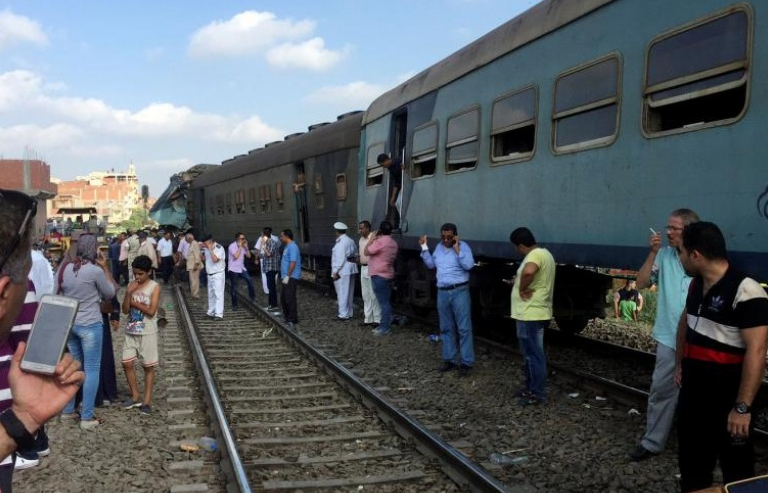 Số thương vong trong vụ tai nạn tàu hỏa ở Ai Cập tăng cao