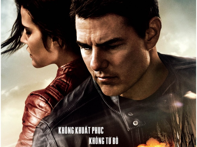 Tom Cruise "cực ngầu" trong “Jack Reacher: Không quay đầu”