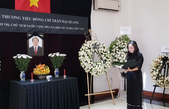 Đại sứ quán các nước tại Myanmar viếng Chủ tịch nước Trần Đại Quang