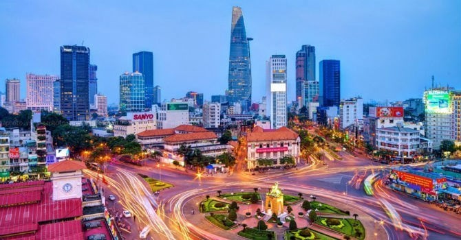 Bất động sản mới nhất: Giá đất trung tâm TP. Hồ Chí Minh vẫn ở mức cao. (Nguồn: Getty)