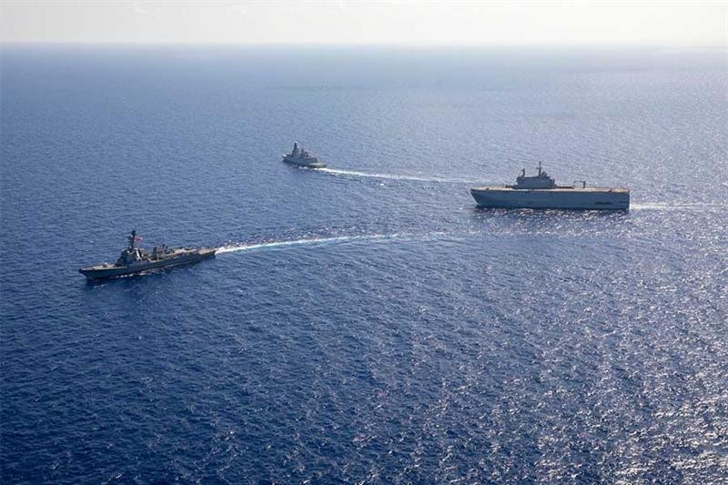 Mục tiêu cuộc tập trận hải quân chung Ai Cập-Mỹ trên Địa Trung Hải (Nguồn: ahram.org.eg)