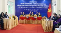 Gặp gỡ trực tuyến giữa Bí thư Tỉnh ủy Cao Bằng và Bí thư Khu ủy Quảng Tây, Trung Quốc