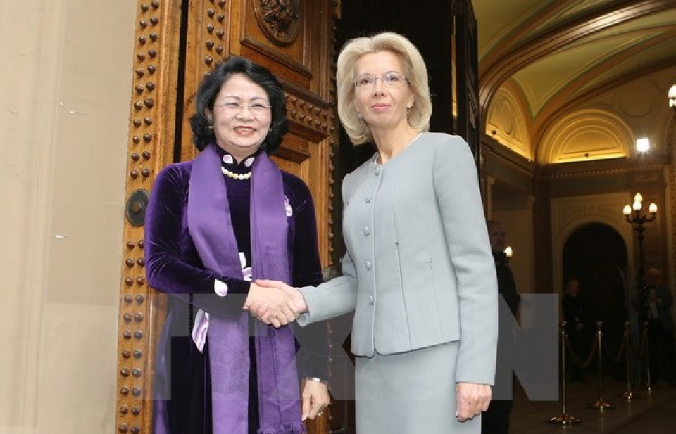 Tăng cường hợp tác Việt Nam - Latvia