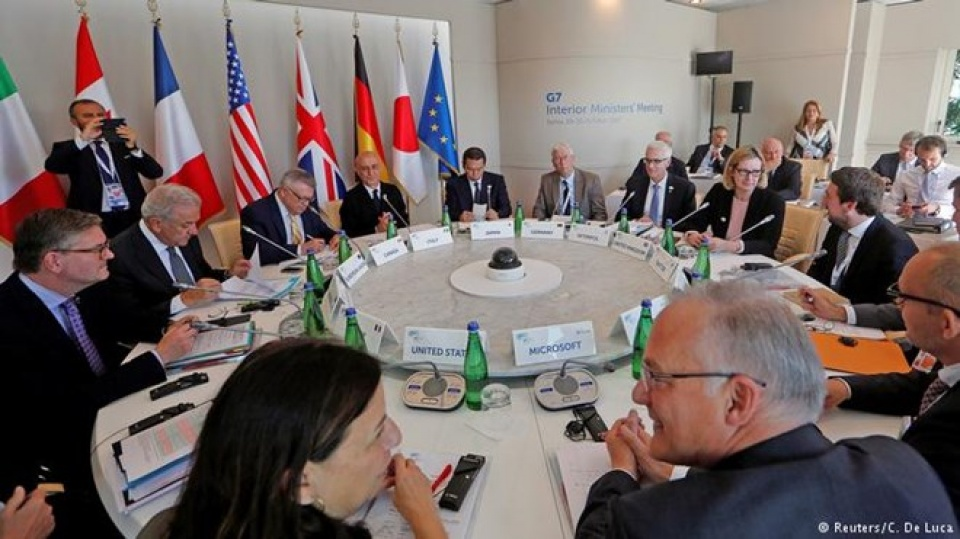 G7 và các tập đoàn công nghệ ngăn truyền bá tư tưởng cực đoan