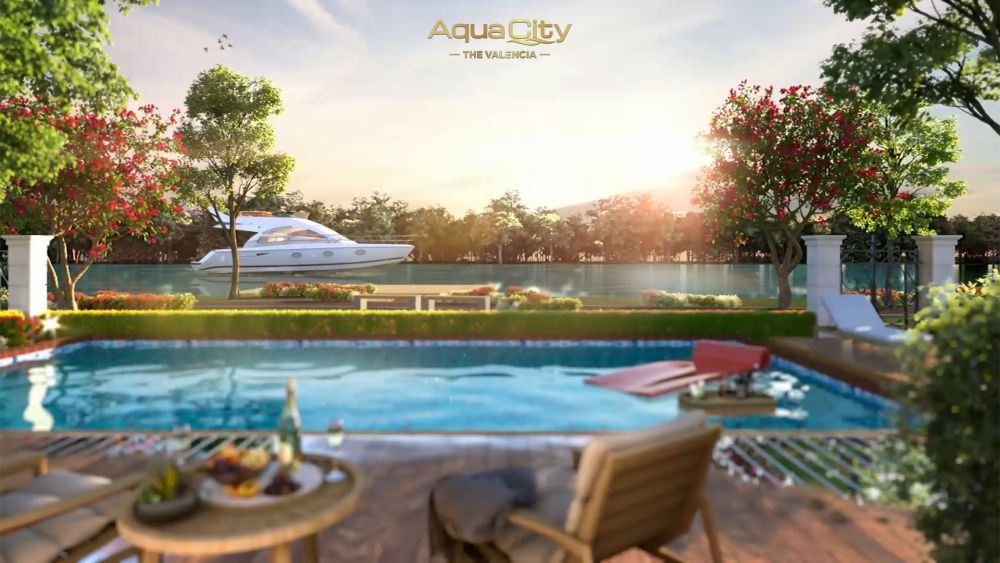 Biệt thự Aqua City: Xúc cảm sống thượng lưu