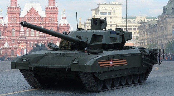 Xe tăng T-14 Armata của Nga (Nguồn: RT).