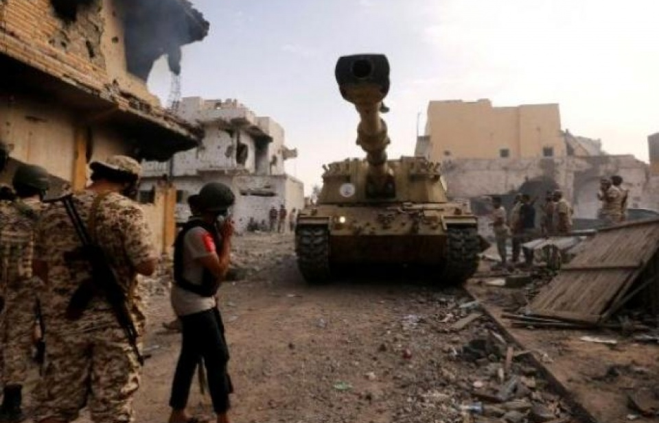 Libya: Chiến dịch tái chiếm Sirte vấp phải sự phản kháng quyết liệt từ IS
