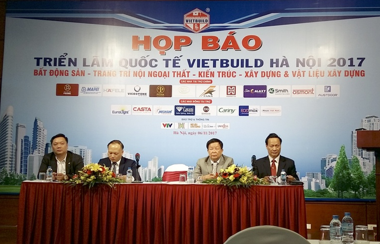 450 doanh nghiệp tham gia triển lãm Vietbuild Hà Nội 2017 lần 3