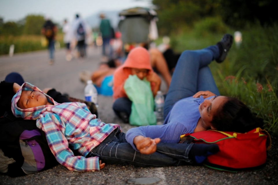 dong nguoi di cu honduras di tim giac mo my