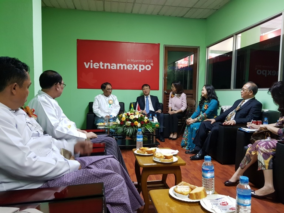 Thứ trưởng Bộ Công thương Đỗ Thắng Hải thăm làm việc tại Myanmar