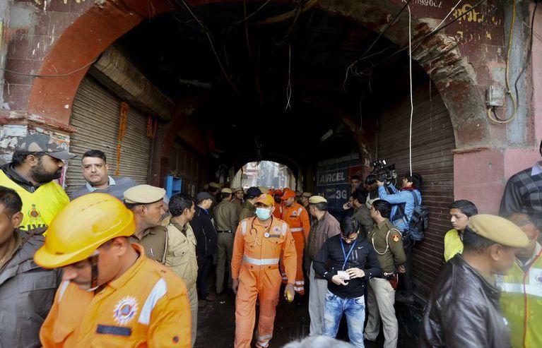 Ấn Độ: Cháy lớn tại nhà máy ở New Delhi, ít nhất 43 người thiệt mạng