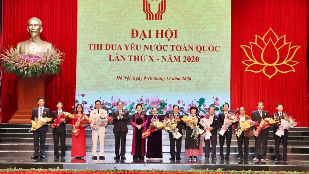Doanh nhân Johnathan Hạnh Nguyễn đại diện kiều bào tham dự Đại hội Thi đua yêu nước toàn quốc lần X