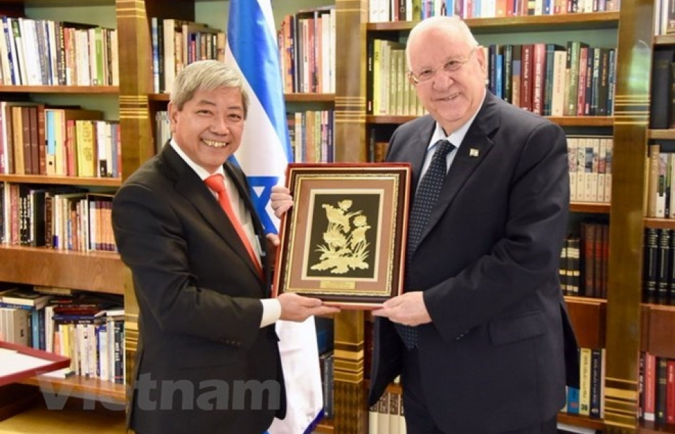 Israel treasures ties with Vietnam: Israeli President