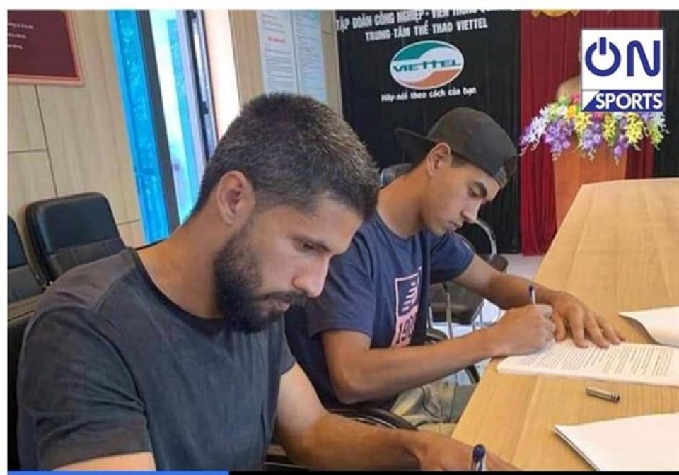 viettel signs contracts with brazilian footballers