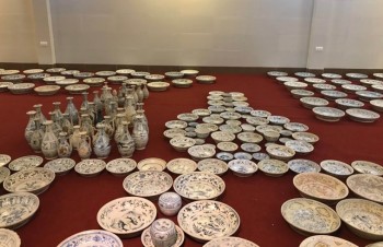 Shipwreck exhibition opens in Quang Ngai