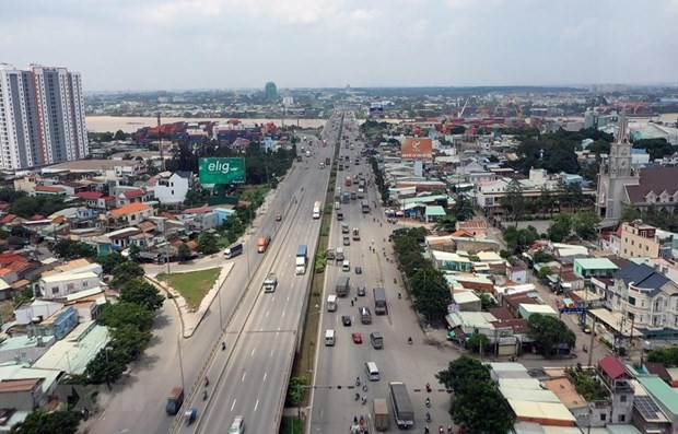 My Phuoc-Tan Van road in Binh Duong province. (Photo: VNA)