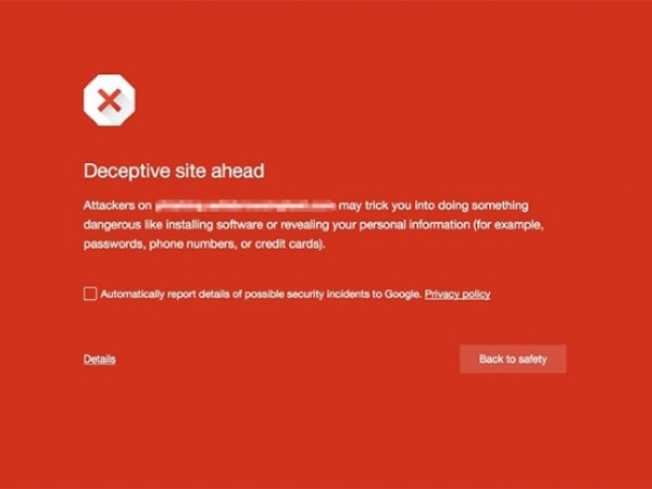 Google giúp người dùng tránh trang web có mã độc