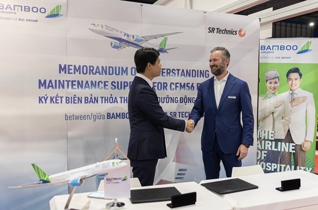 Bamboo Airways inks deals with SR Technics, Boeing