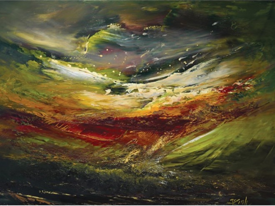 four vietnamese women artists display works in china
