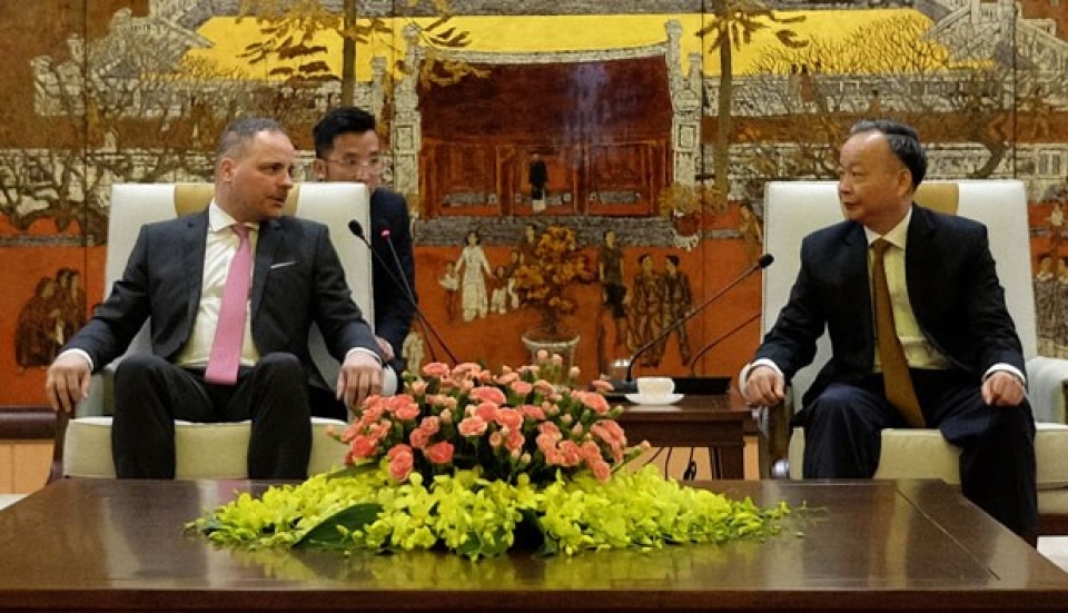 ha noi seeks tourism cooperation with slovak region