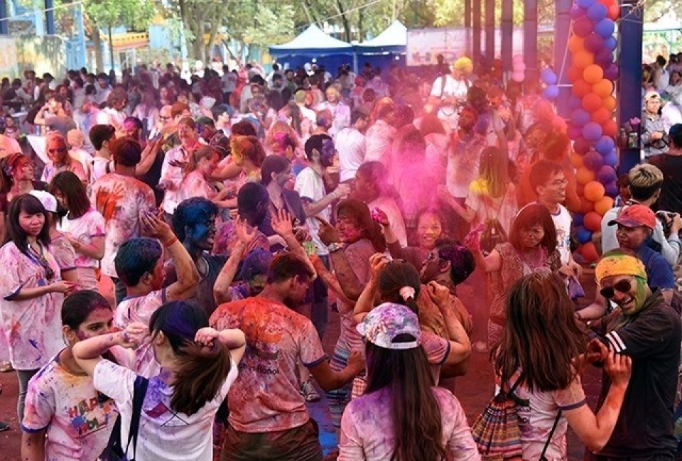 indias holi festival to take place in ha noi