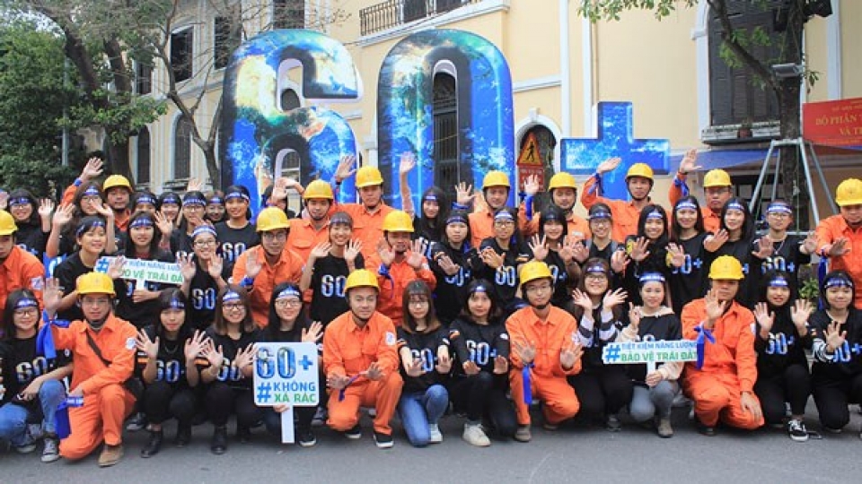 earth hour campaign kicks off in ha noi
