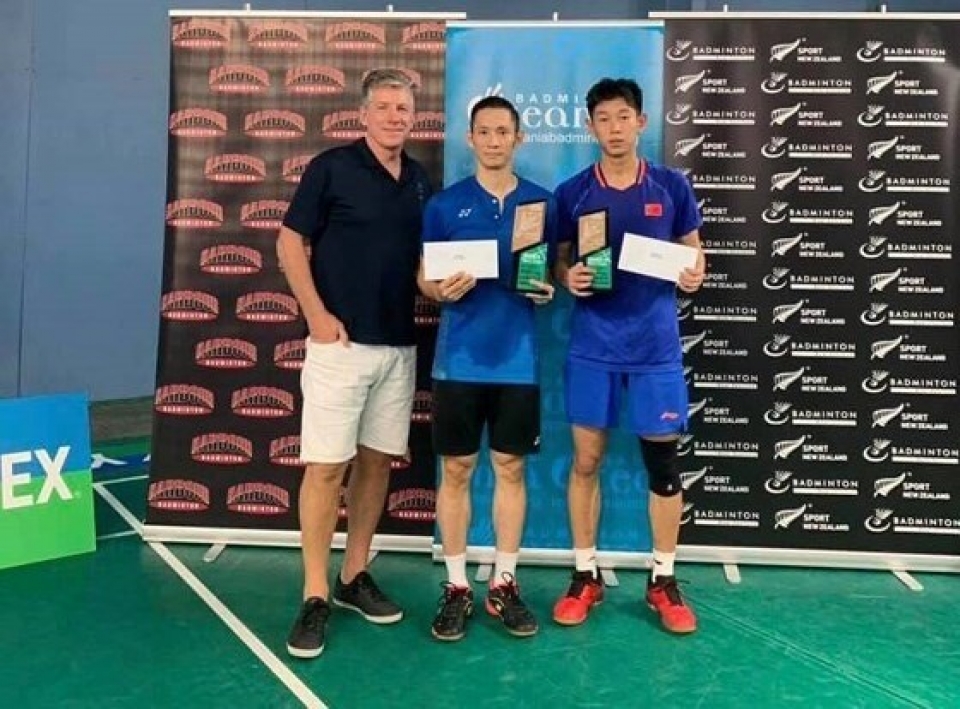 vietnamese player wins badminton tournament in new zealand